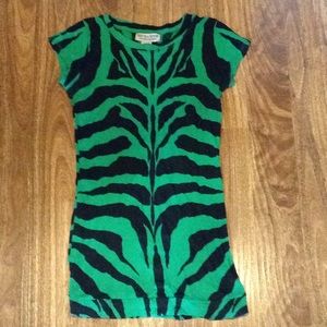 Zebra Print short Sleeve T-shirt